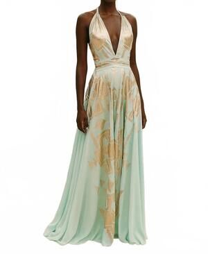 NEW LACE THE LABEL ilyssia dress in aqua
